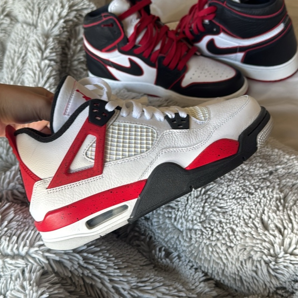 jordan 4 red cement